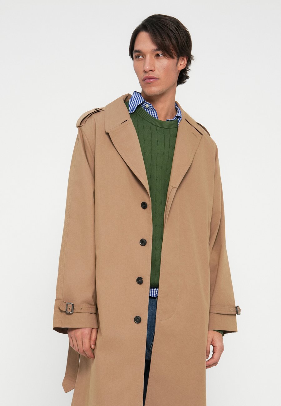 Пальто Tommy Hilfiger Trenchcoat, Sandalwood/Beige — фото 4