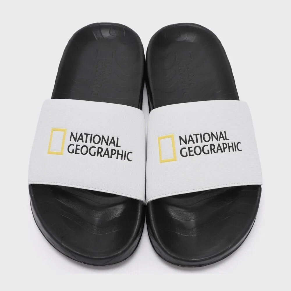 Мужские белые слайды Ripple V2 от National Geographic Apparel