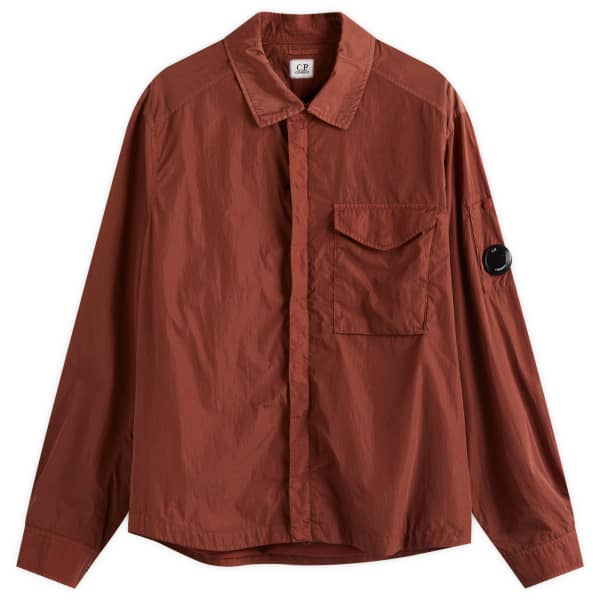 

Рубашка-куртка Chrome-R на молнии C.P. Company, Sable