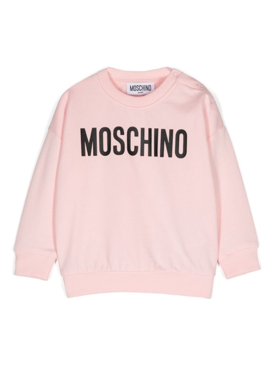 

Moschino Kids толстовка с логотипом, розовый