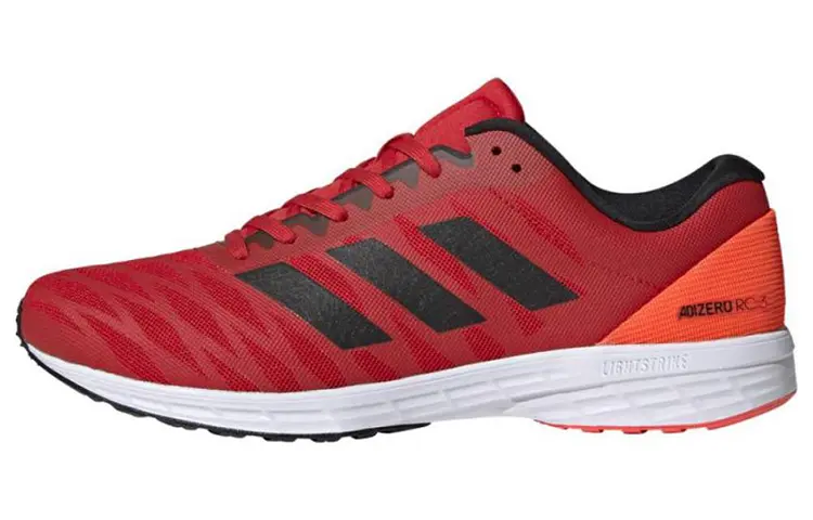 

Кроссовки Adizero RC 3 мужские низкие красные Adidas
