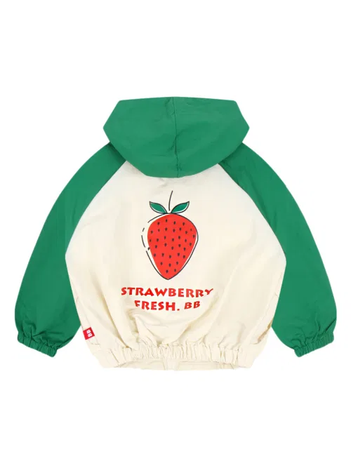 Толстовка-худи Baby Bluee Strawberry Food Hoodie — фото 3