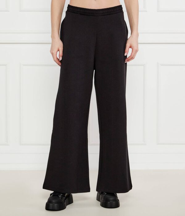 

Брюки для платья налосия Flare fit Hugo, черный