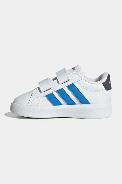Кроссовки детские Grand Court 3.0 Adidas, белый — фото 4