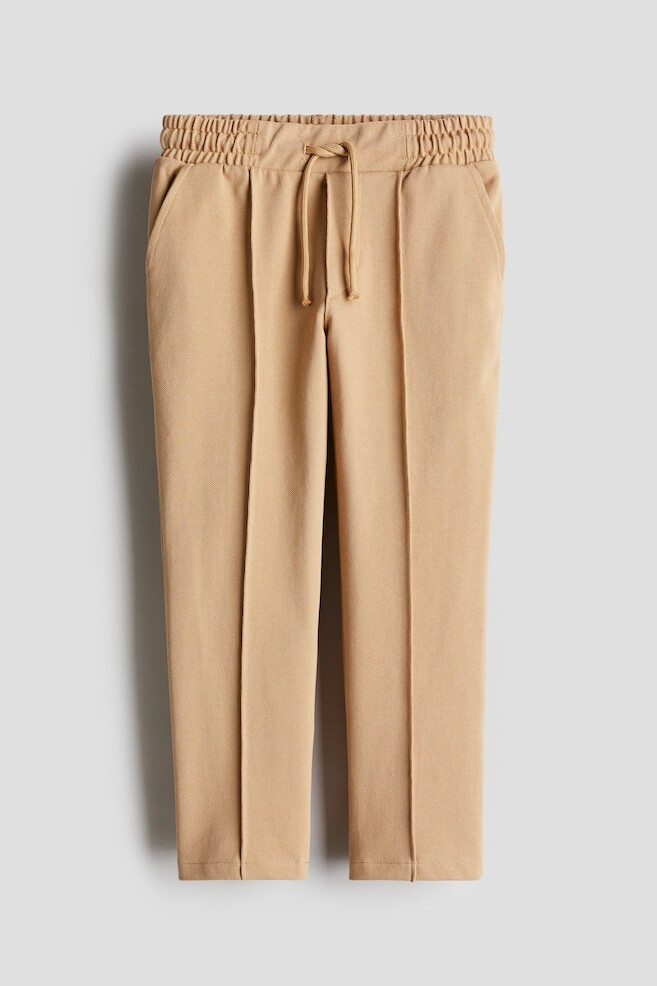 

Брюки пике H&M, бежевый