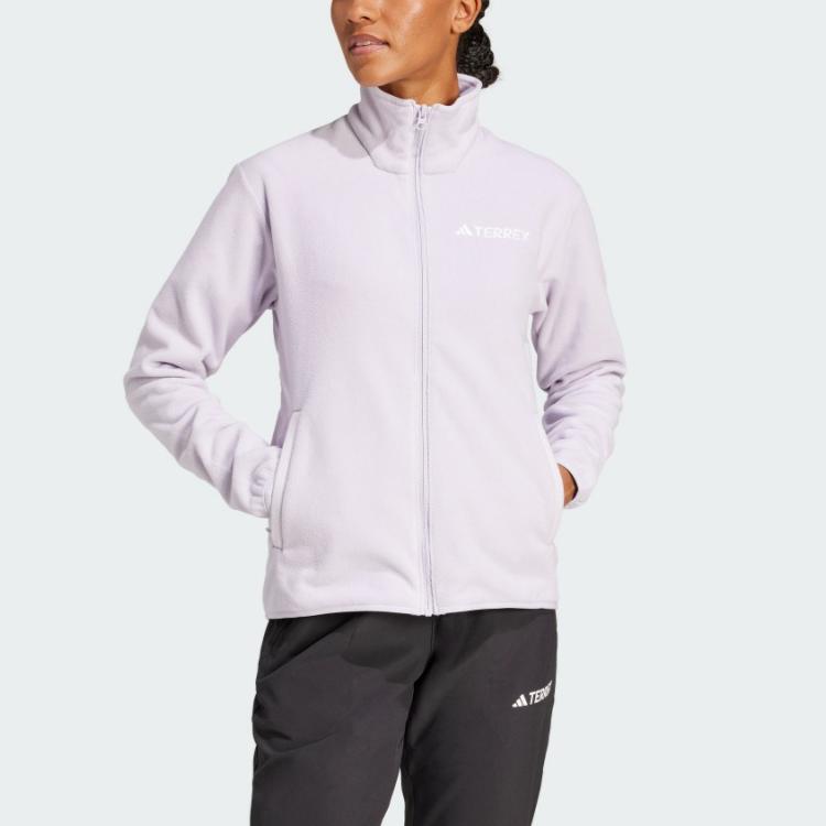 Adidas Куртка женская светло-фиолетовая, Light Purple — фото 3
