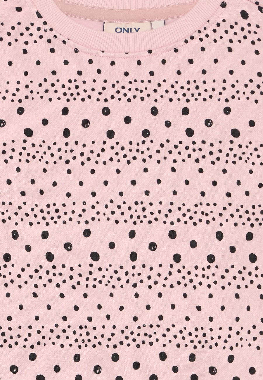 Толстовка ONLY MINI KMGAPPALOSA LOOSE LIFE, Bleached Mauve/Light Pink — фото 3