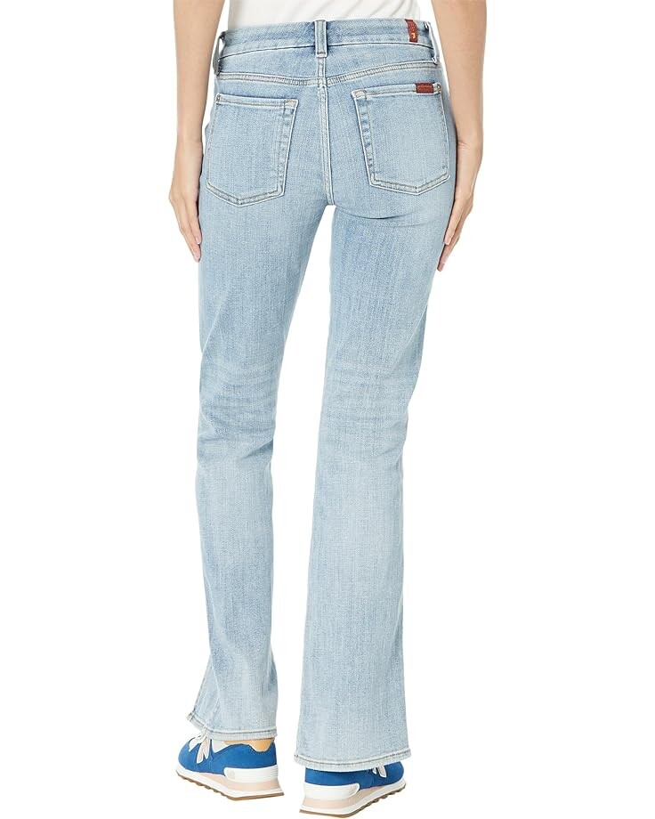 

Джинсы 7 For All Mankind Kimmie Straight in De Ville Clean, цвет De Ville Clean