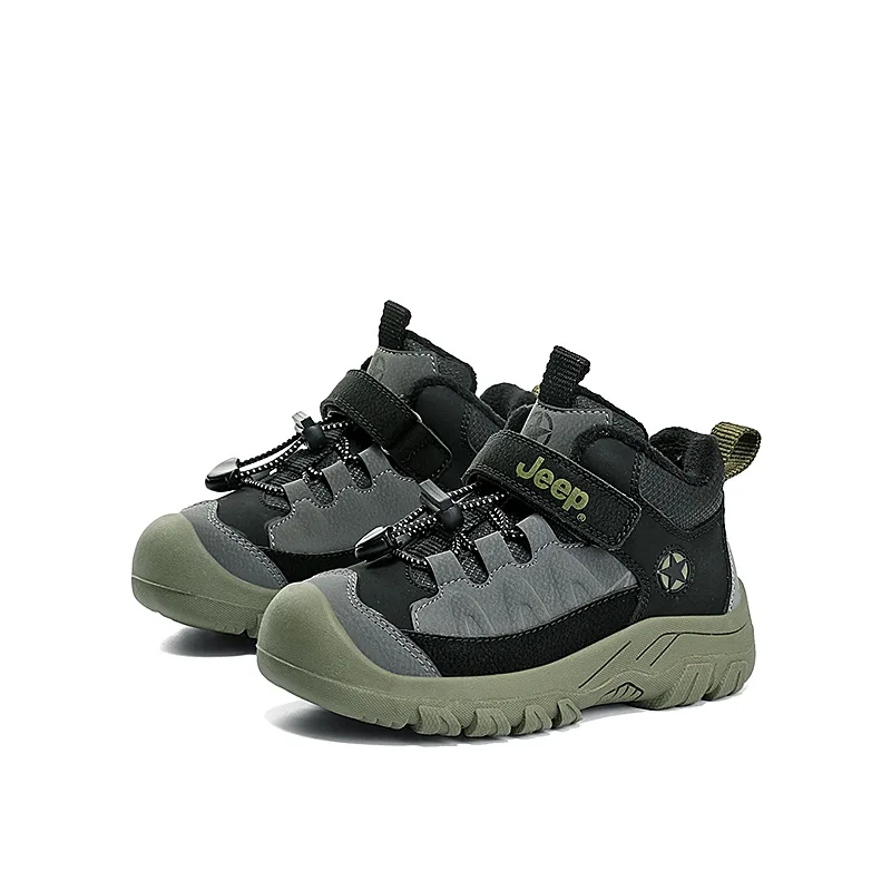 Jeep Кроссовки low top kids lifestyle серо-зеленые — фото 4
