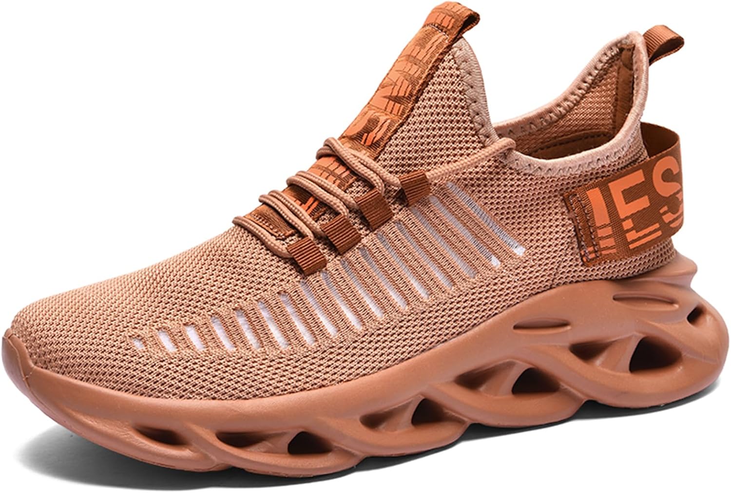 

Мужские модные кроссовки Air Blade для бега и прогулок, удобные, с противоскользящей подошвой, для работы и спорта, теннисные кроссовки Abborora, коричневый