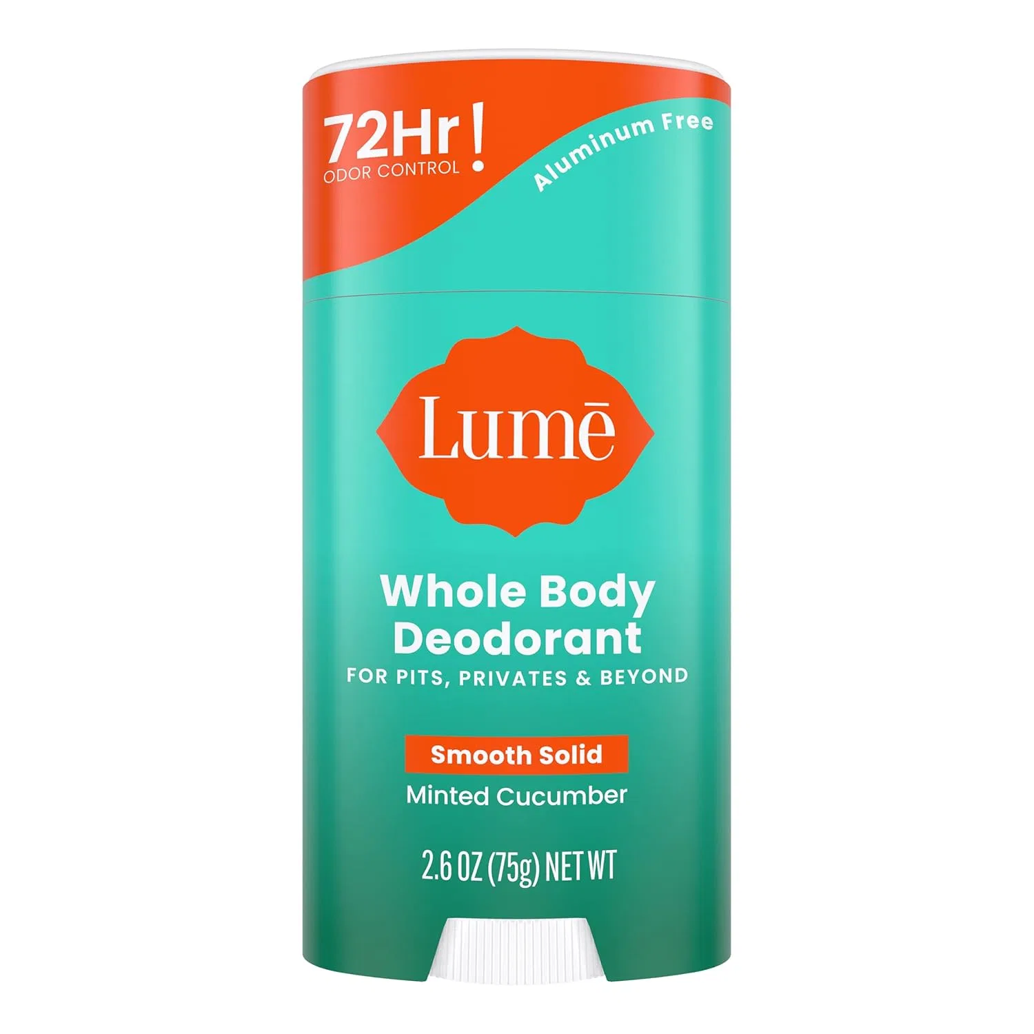 Дезодорант-стик Lume Whole Body с контролем запаха на 72 часа Lume