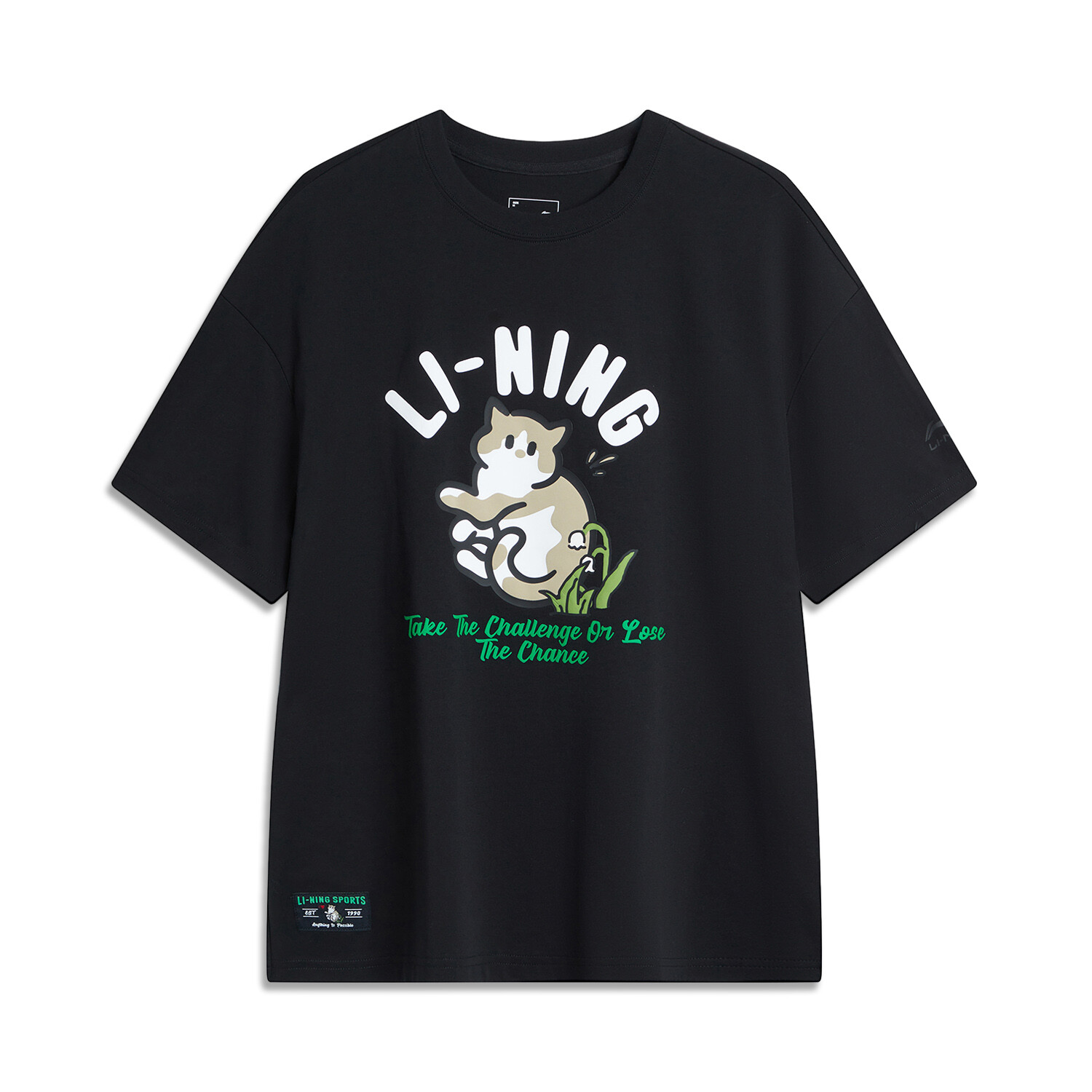 

Футболка Herbal Tea женская черная Lining