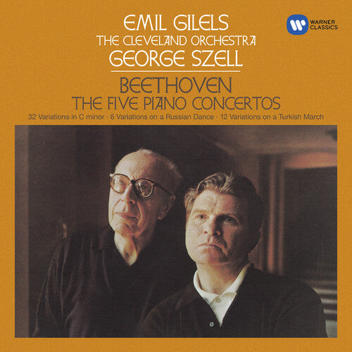 

CD диск Beethoven / Gilels / Szell / Cleveland: Piano Concertos 1-5