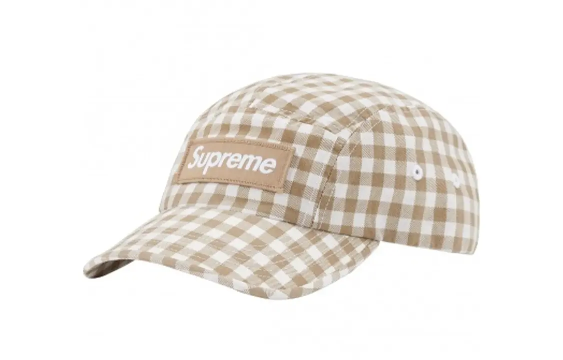 

Кепка Supreme Gingham, черный