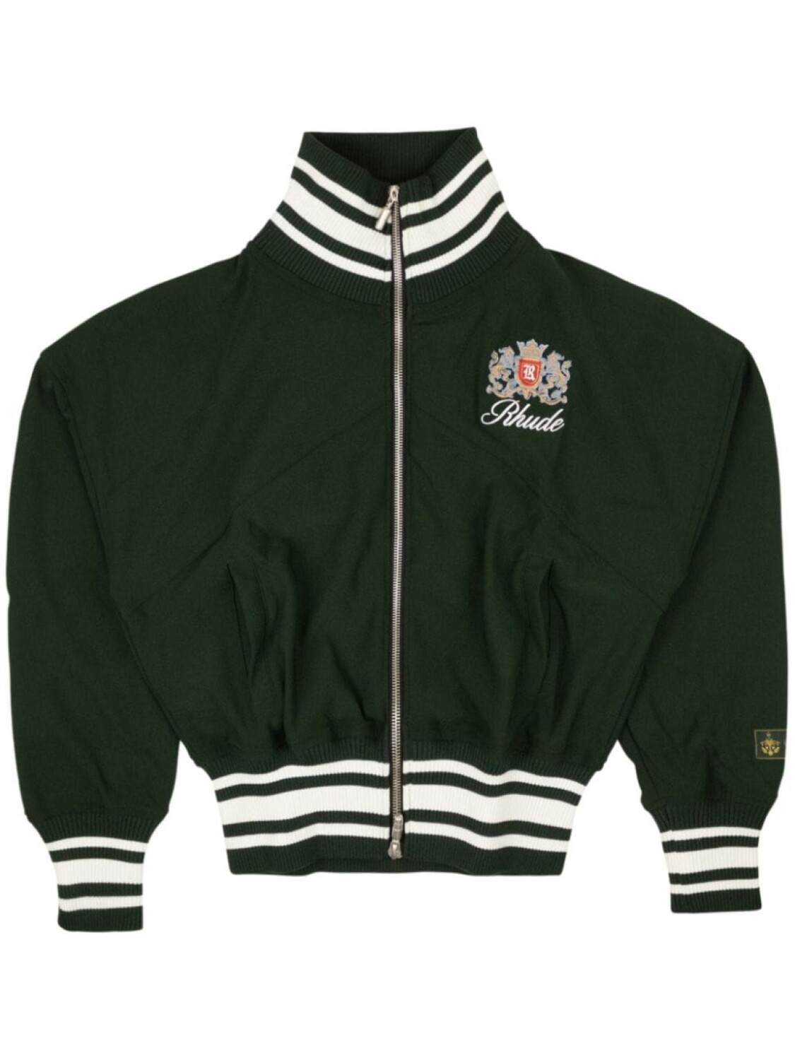 

RHUDE спортивная куртка в рубчик, зеленый