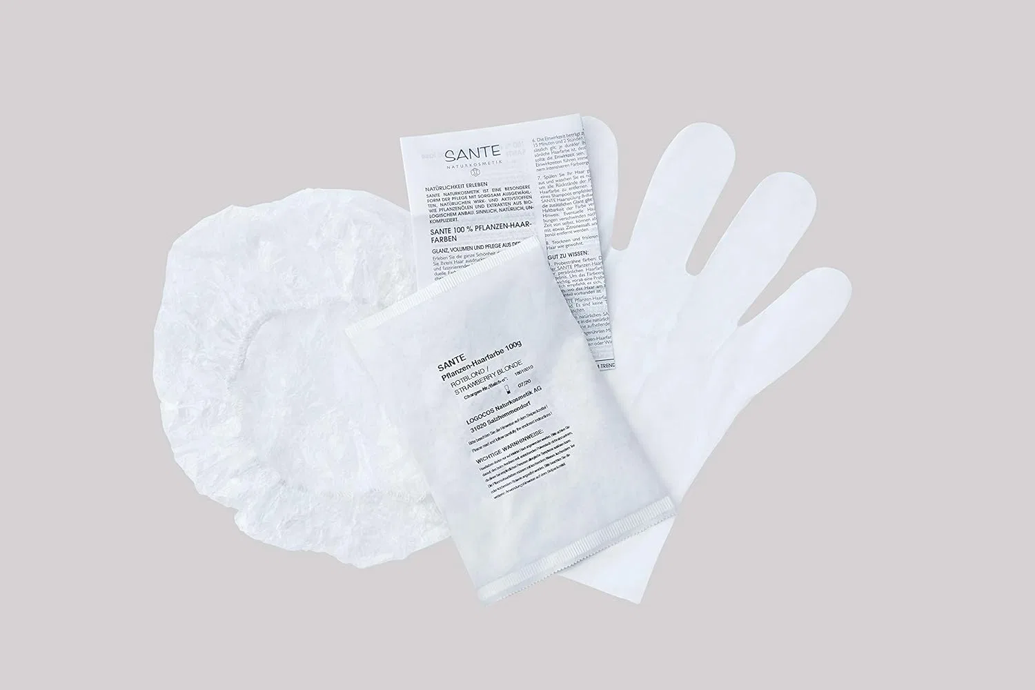 Растительная краска для волос Sante Natural Cosmetics Sante Naturkosmetik, Mahogany Red 07 — фото 4