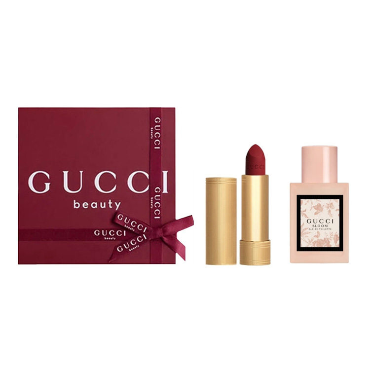 

Floral Joy Velvet Mist набор помады и духов туалетная вода White Flower Neroli 50 мл+3,5 г GUCCI, Two-Piece Set: Huayue Women's Eau De Toilette 30ml+Velvet Mist Lipstick #502