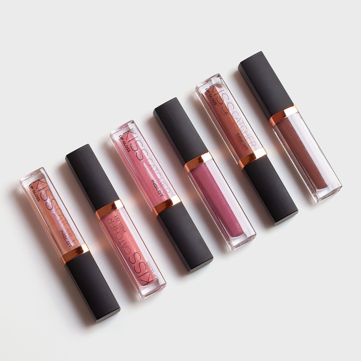 Inglot, Kiss Catcher Мерцающий телесный блеск для губ 31, 6 мл — фото 4