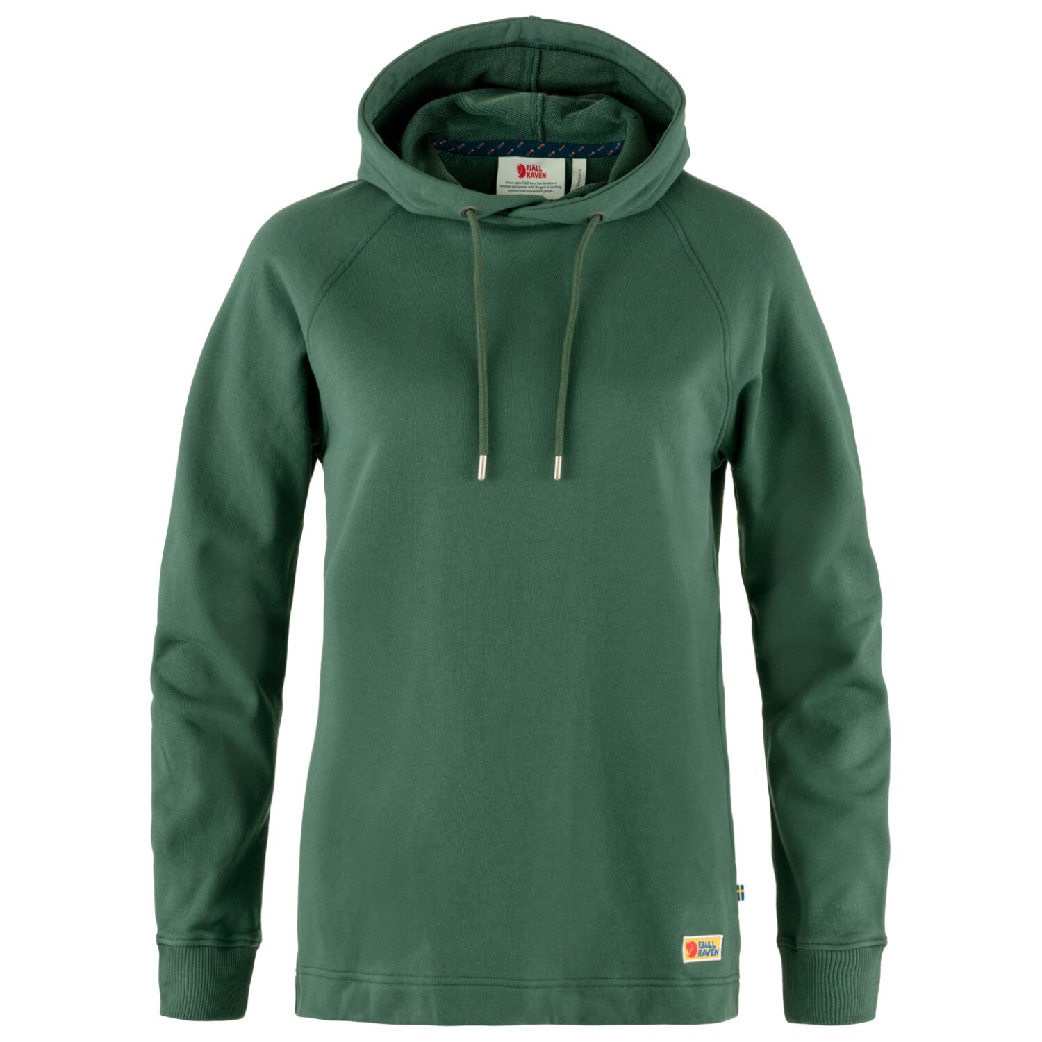 

Толстовка с капюшоном Fjällräven Women's Vardag, цвет Deep Patina