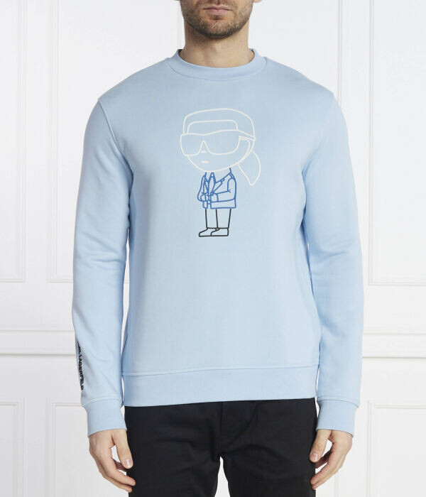 

Толстовка Karl Lagerfeld Regular Fit, синий