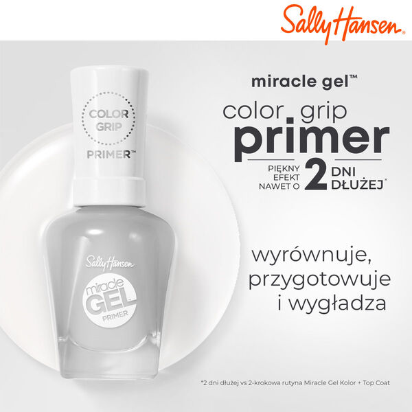 Базовое покрытие под лак для ногтей, фиксирующее цвет, 14,7 мл Sally Hansen Miracle gel — фото 2
