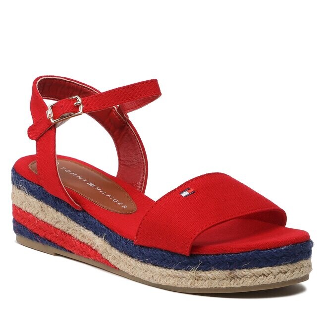 

Сандалии Tommy Hilfiger RopeWedge, красный