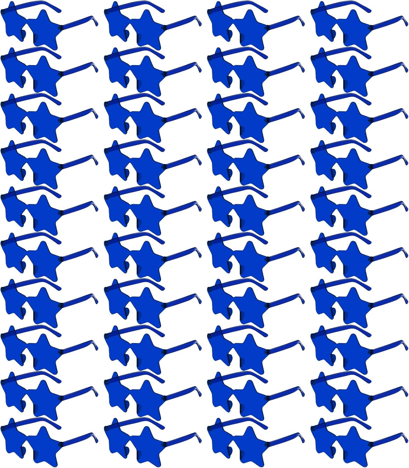 

Оптовая продажа солнцезащитных очков Pibupibu: 40 штук без оправы в форме звезды, для взрослых и унисекс, забавные красочные очки в форме пентаграммы, сувениры для вечеринок, Royal Blue