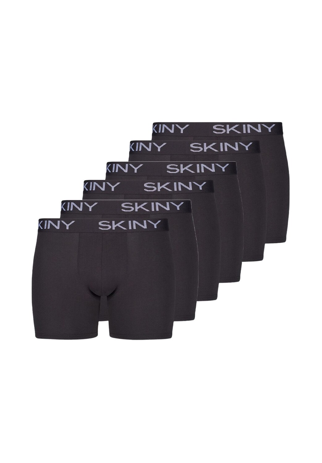 

Длинные шорты/брюки, комплект из 6 шт. хлопка SKINY, черный