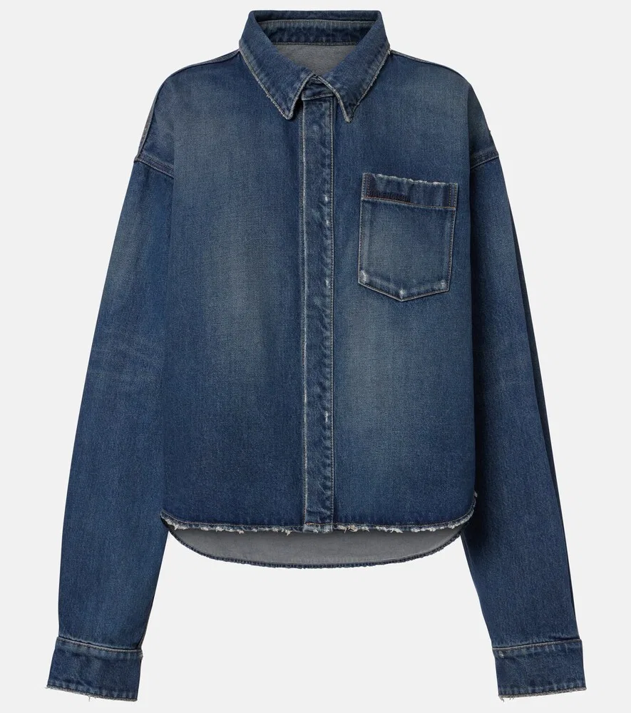 Джинсовая куртка Balenciaga, синий