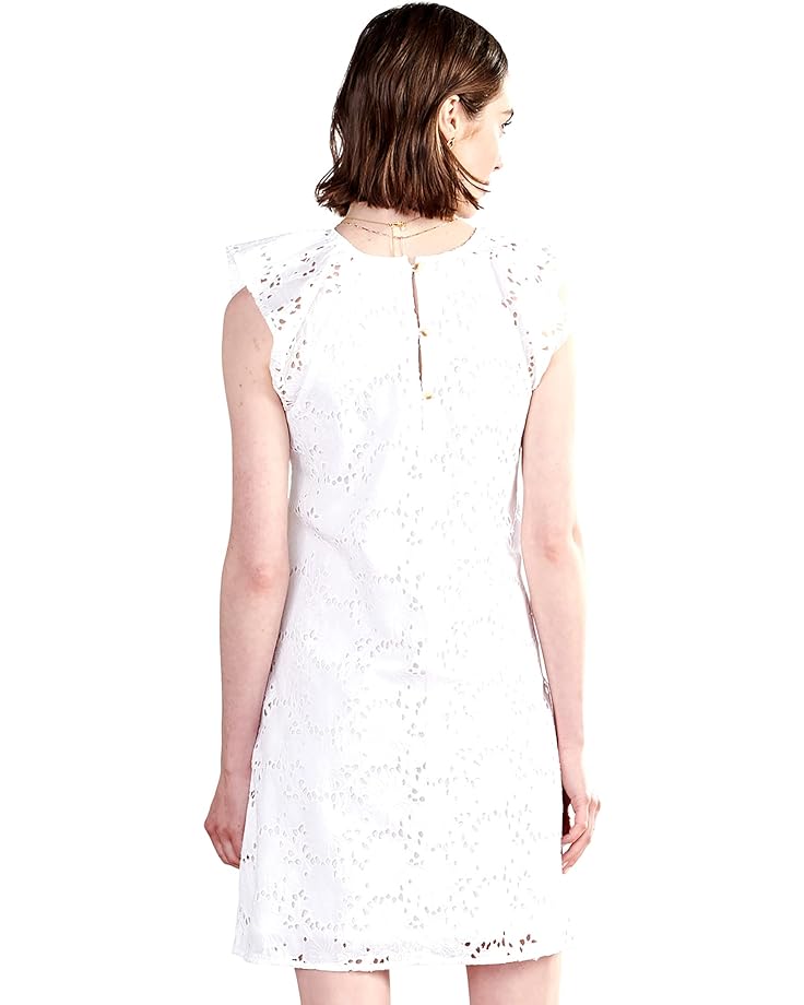 

Платье Hatley Kaia Eyelet Dress - White, белый