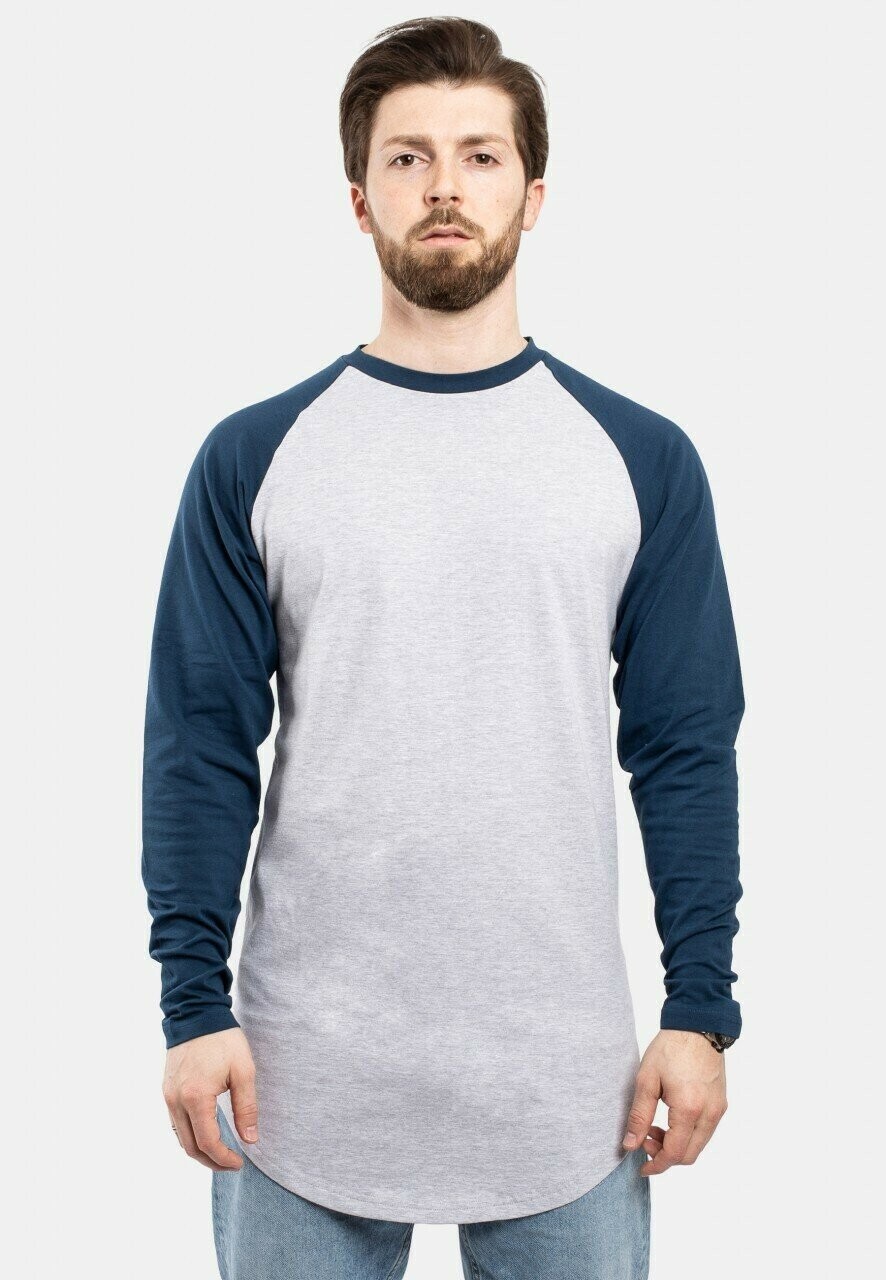 

Топ с длинными рукавами BASEBALL Blackskies, цвет ash grey teal