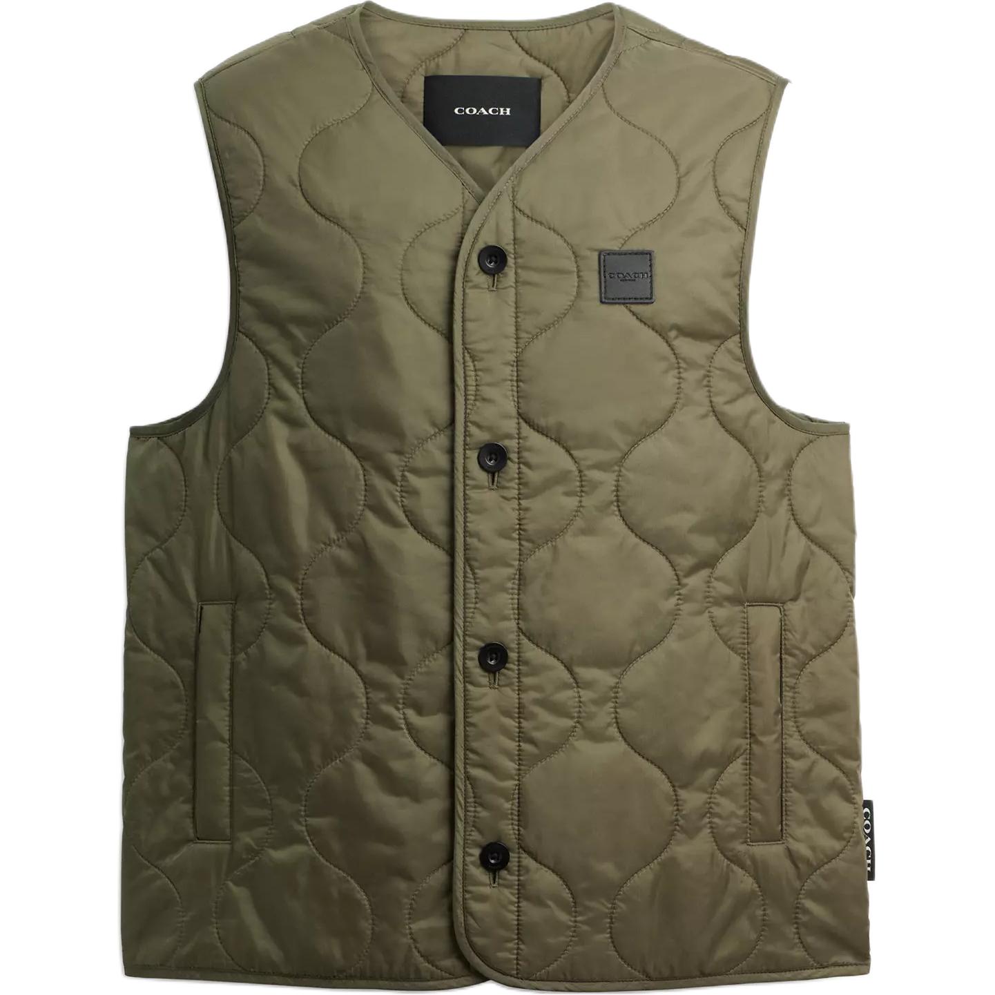 

COACH Зеленая жилетка Men's Green, Green