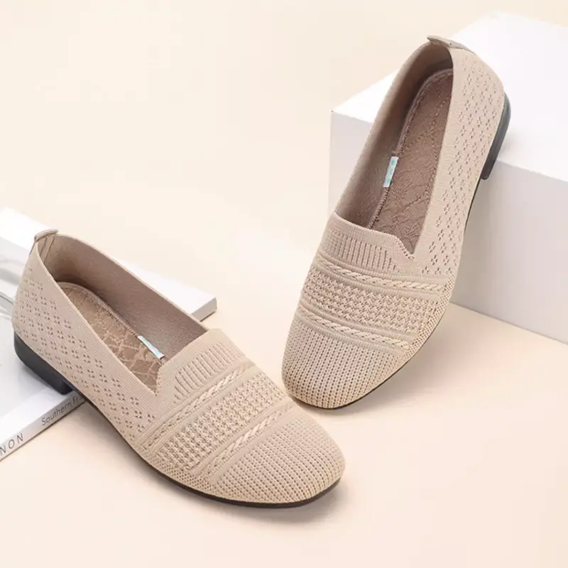 TAIHEYUAN Женские повседневные туфли-лодочки - 77139 бежевый, цвет 77139 Beige — фото 2