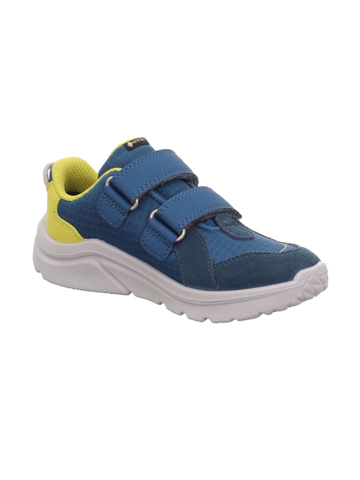 Superfit Низкие кроссовки KICKS сине-желтого цвета — фото 2