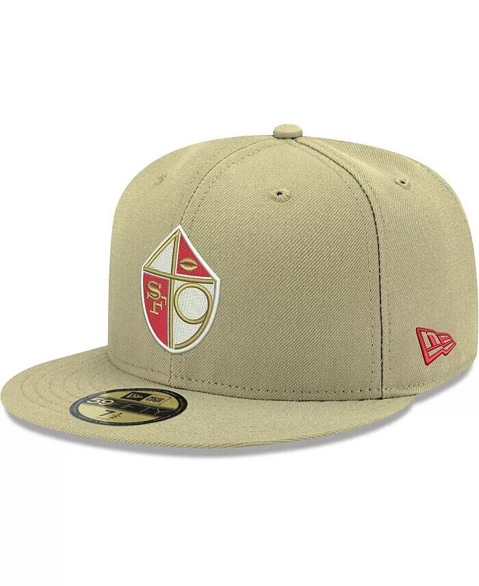 

Мужская золотая бейсболка San Francisco 49ers Omaha Throwback 59FIFTY Fitted New Era