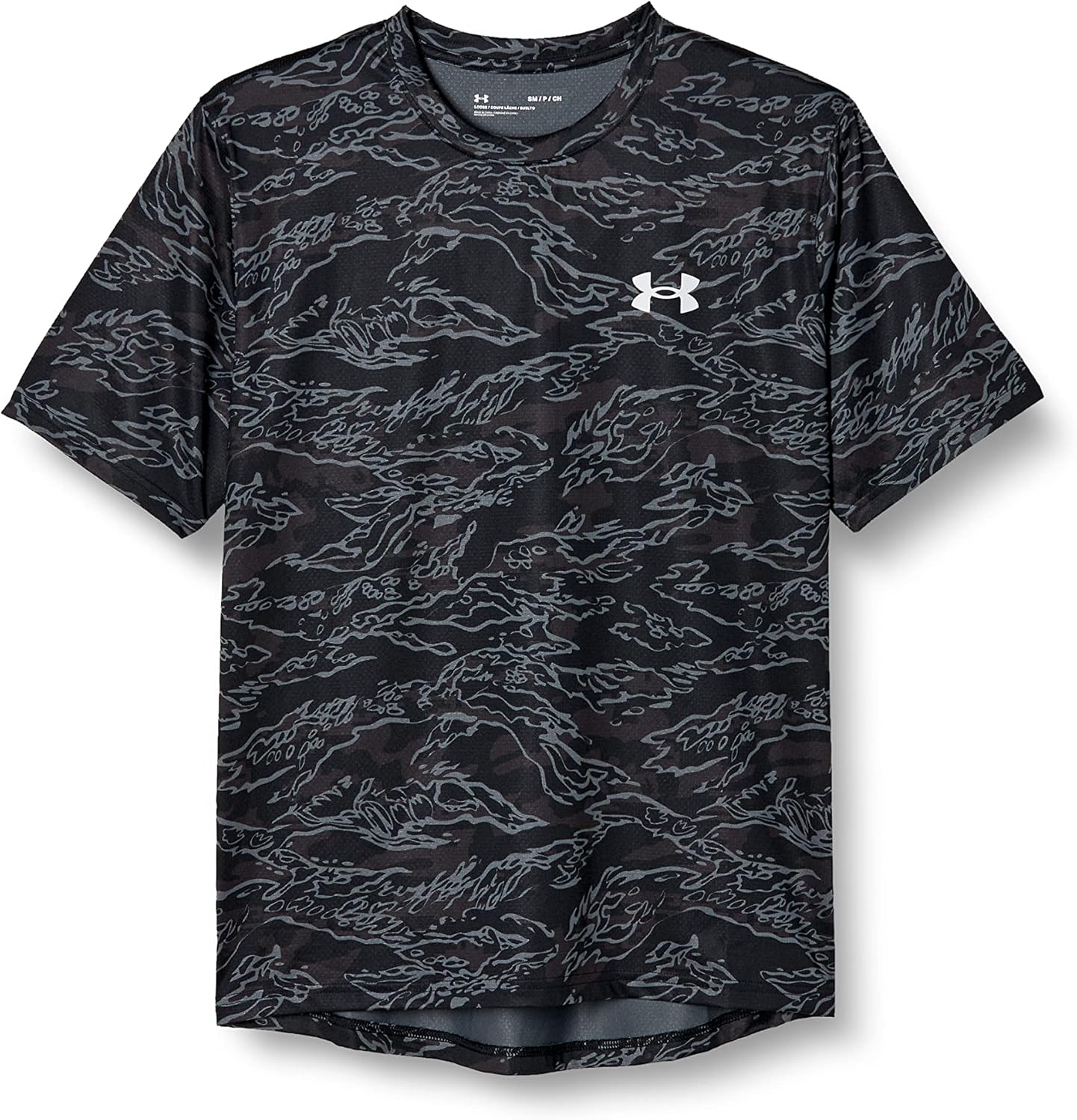 

Мужская тренировочная футболка с коротким рукавом Under Armour, UA Bent, черный