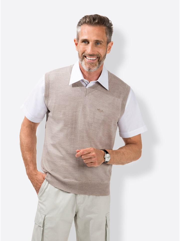 

Жилет-свитер из натурального меланжа WITT WEIDEN