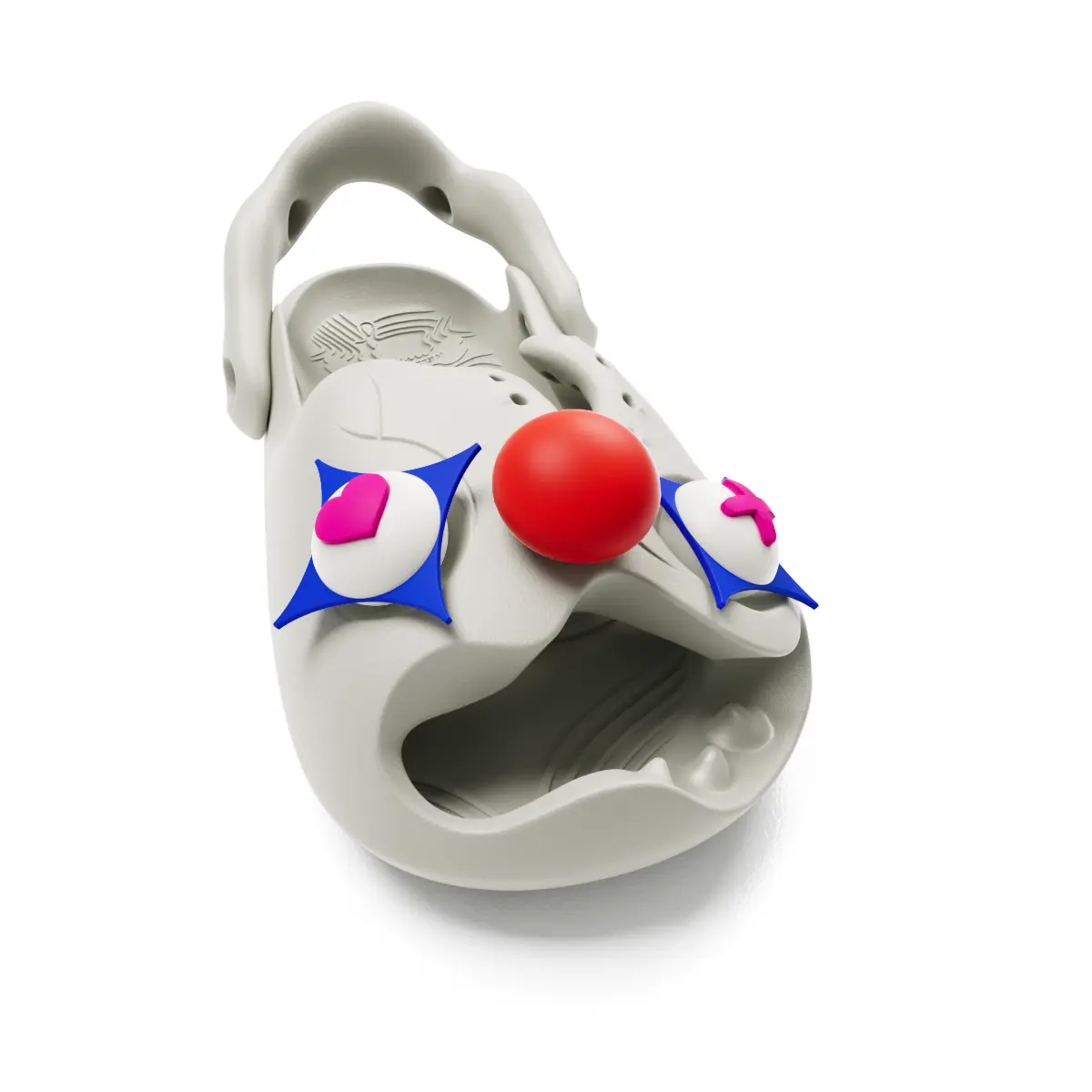 Мистер Скалли Сабо унисекс Helloslippers, светло-серый — фото 2
