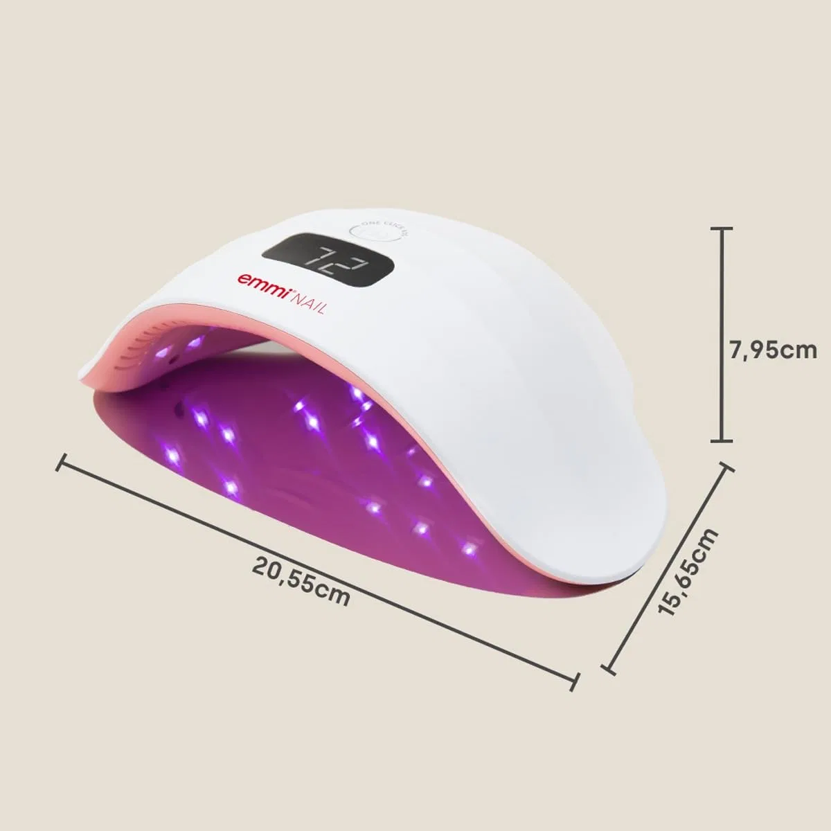 Набор для шеллака «Seashell» от Emmi Nail с УФ/LED-лампой Emmi Nail — фото 3