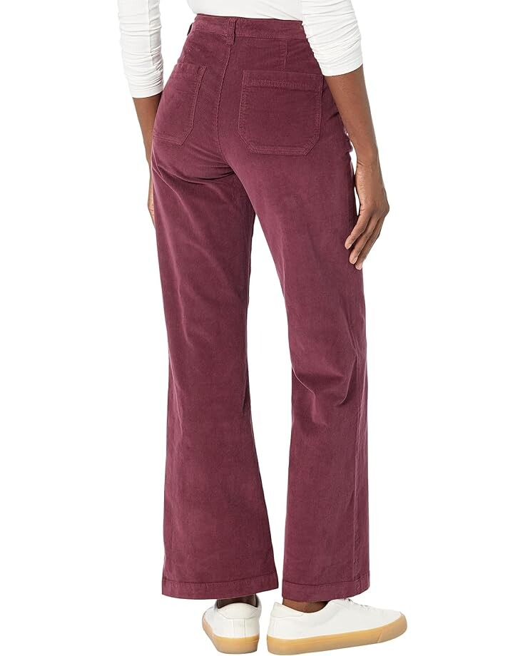 

Брюки Faherty Stretch Cord Patch Pocket Pants, цвет Maroon Banner