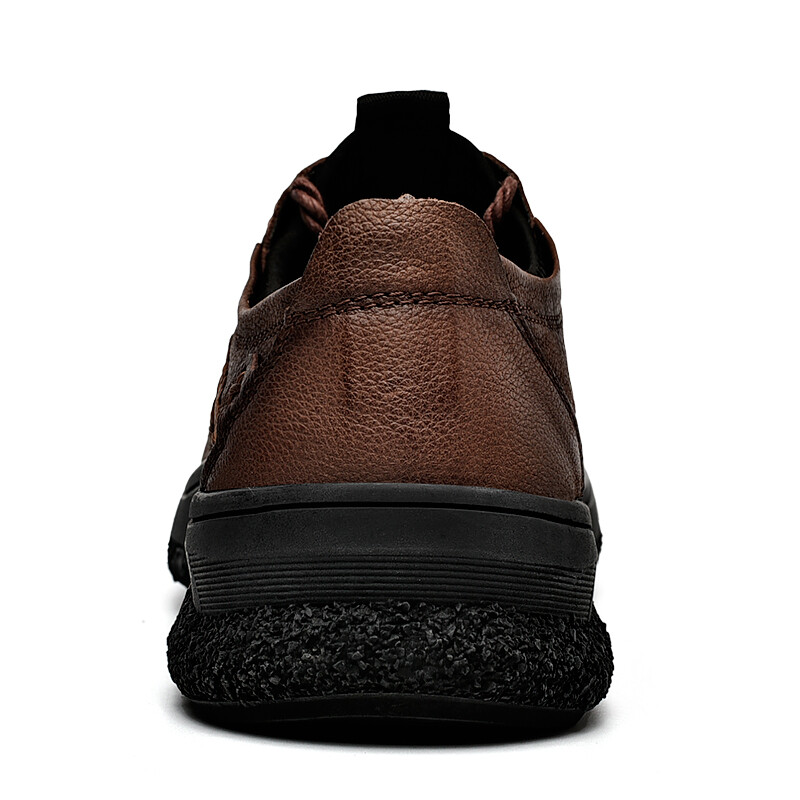 Туфли мужские Men"s Casual Men Low-Top Season Ram, коричневый — фото 3