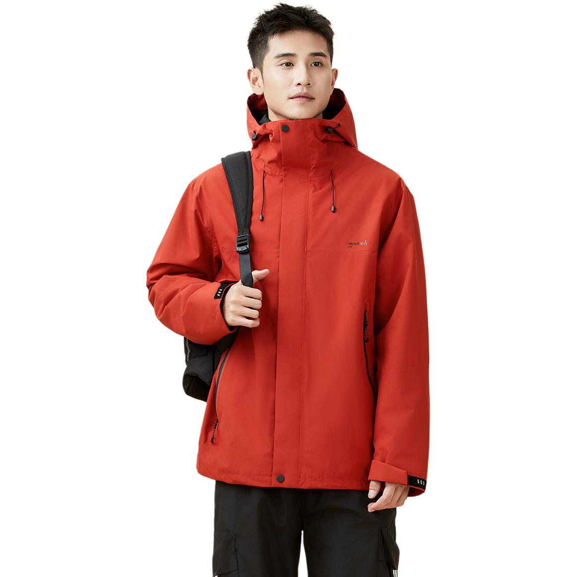 

361° Ветровка Unisex Persimmon Red Waterproof, Windproof, Breathable, And Thermal