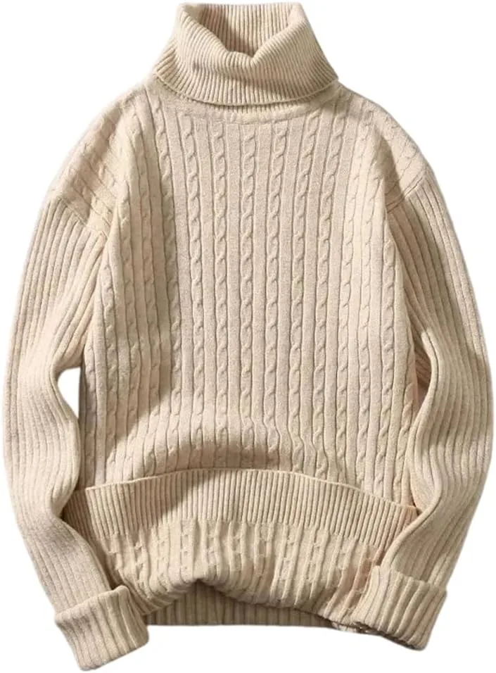 

Длинный свитер Slim Fit с воротником-стойкой