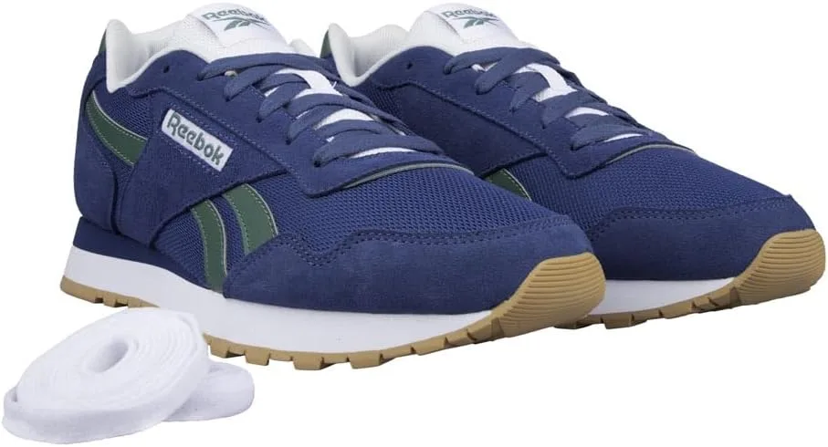 Мужские кроссовки/спортивная обувь Reebok, белый/синий/зеленый — фото 4