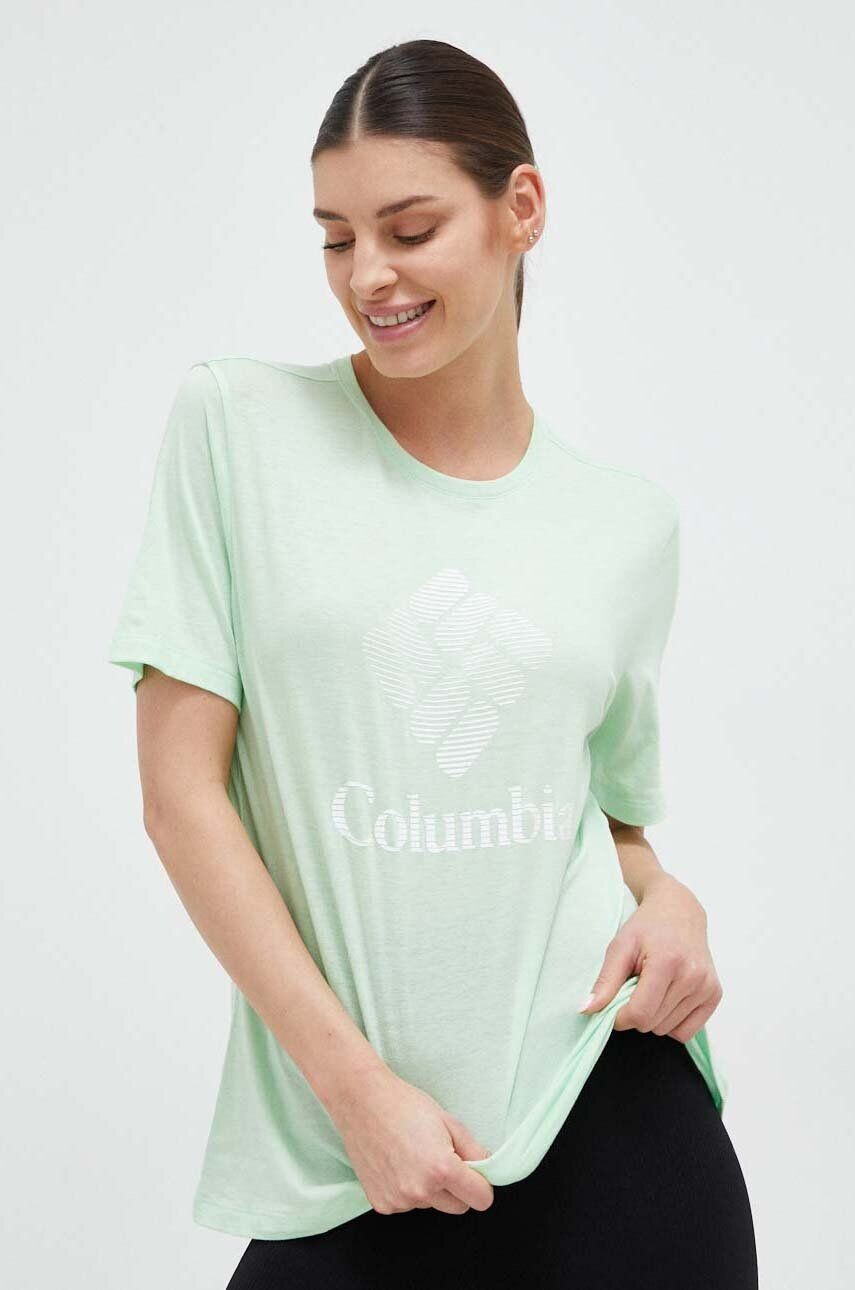 

Футболка Columbia, зеленый