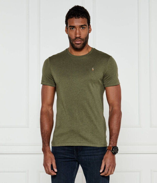 

Футболка мужская Polo Ralph Lauren Slim Fit, зеленый
