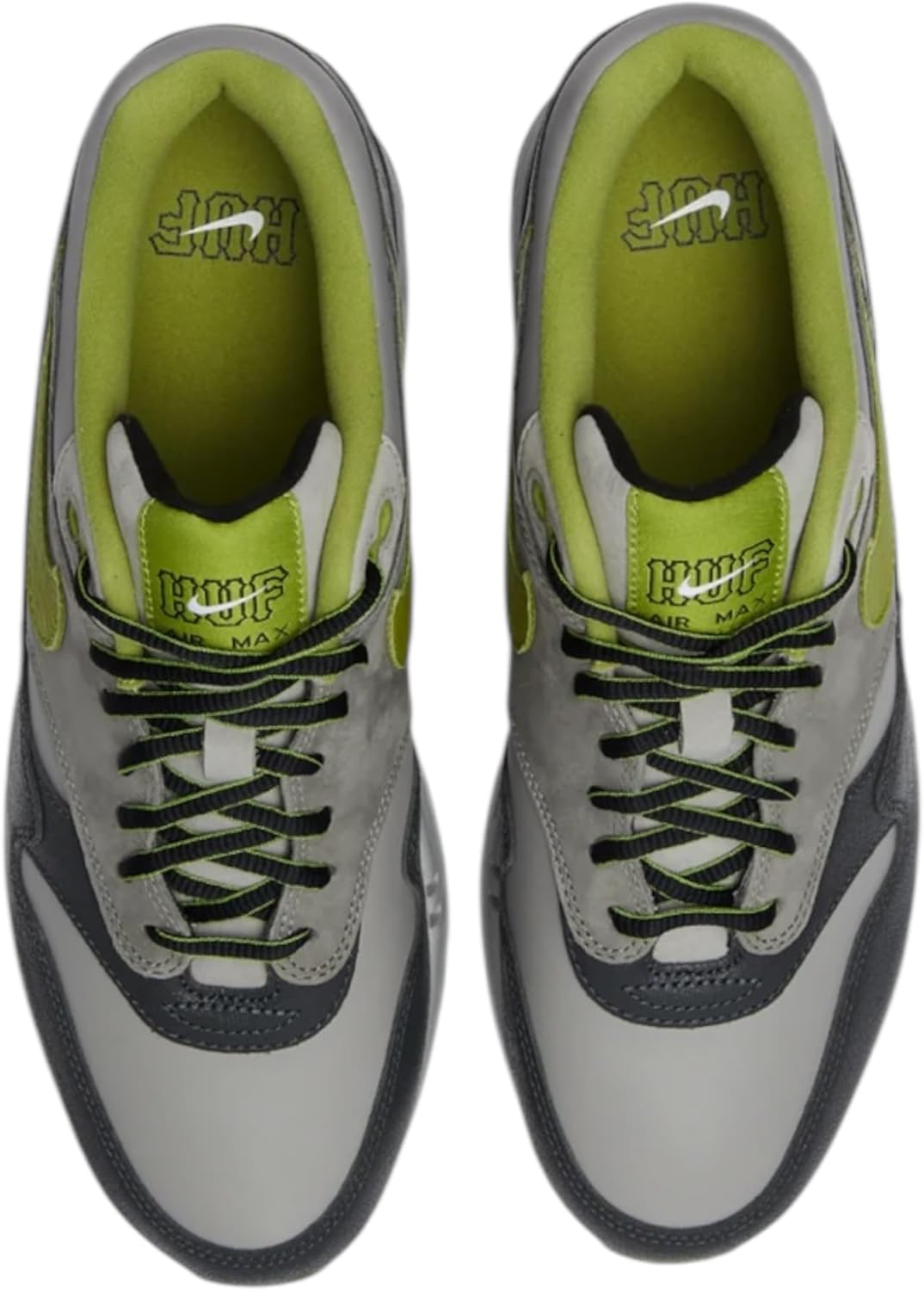 Мужские кроссовки Nike Air Max 1, Anthracite/Pear-Medium Grey — фото 4