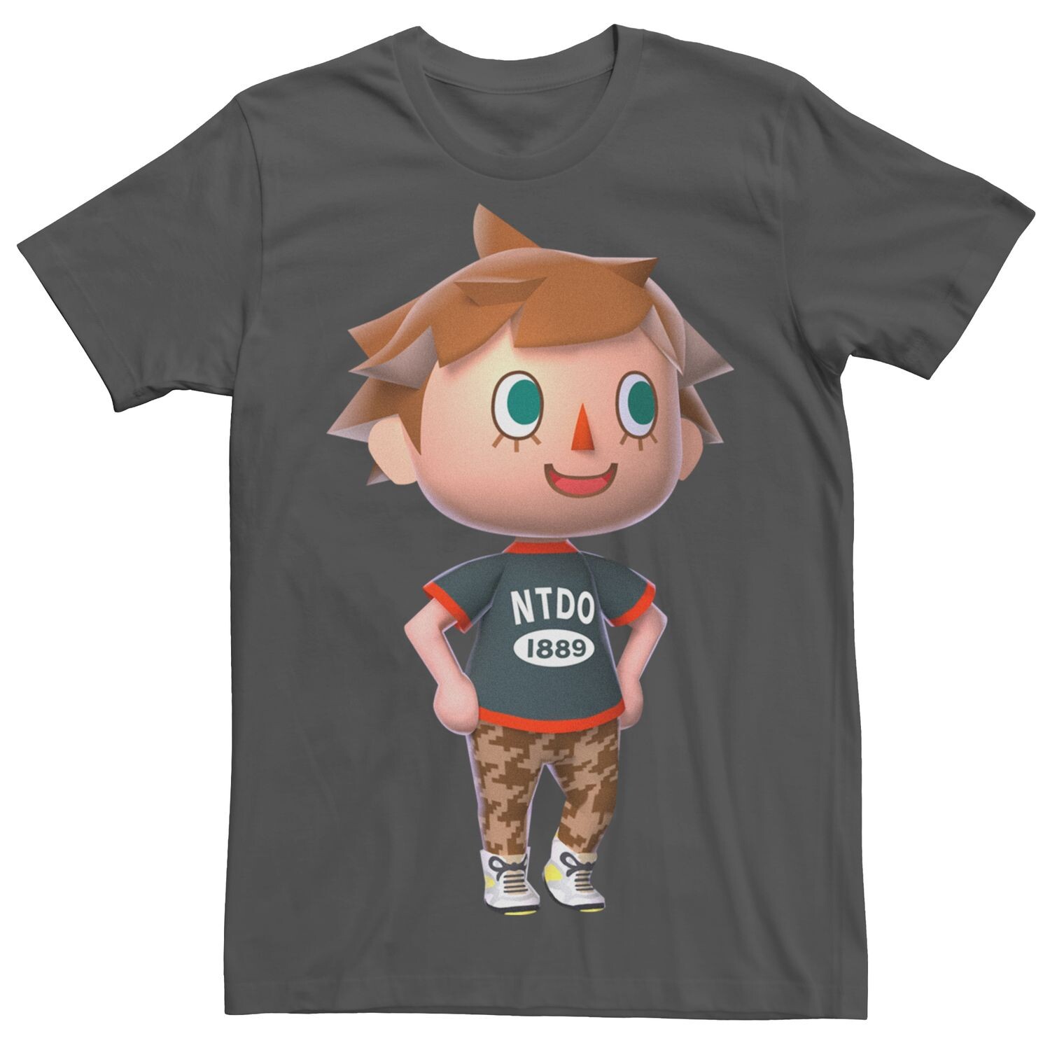 

Мужская футболка Animal Crossing Villager Licensed Character