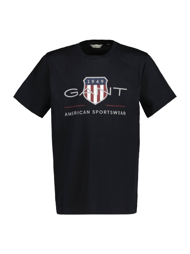 

Футболка Gant, черный