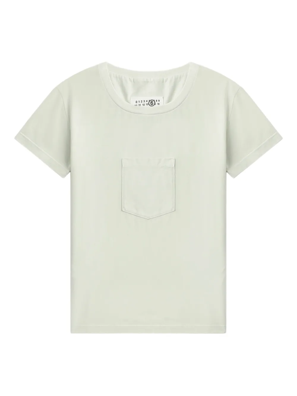 

Футболка с карманами MM6 Maison Margiela, зеленый